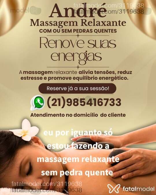 André da massagem relaxante