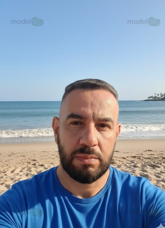 Depilação masculina e massagem